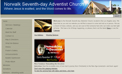 Norwalk Adventist Church home page